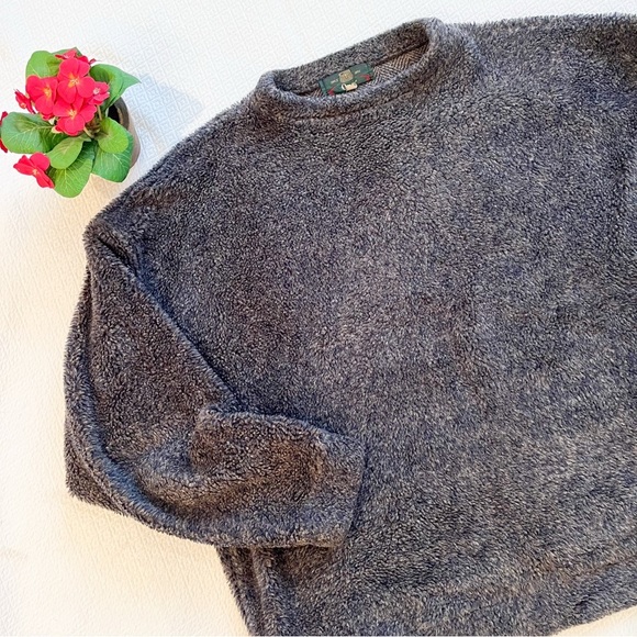Orvis XL Blue Heather Fleece Pullover - Picture 1 of 8
